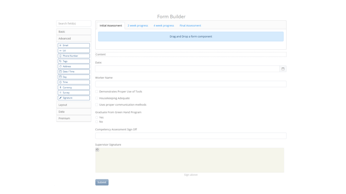 Build Responsive forms with no code