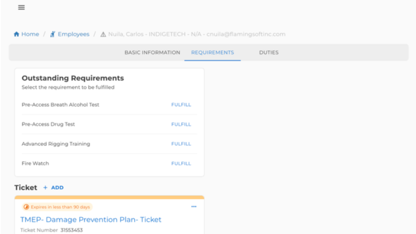Safety Performance Tracking